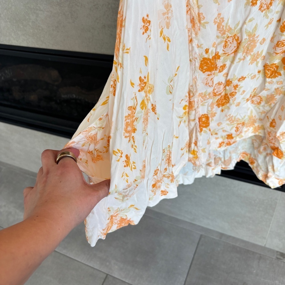 Free People Loretta Printed Tunic Top, Size M - Picture 11 of 15